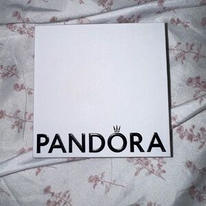 Pandora Pavé Cuban Chain Necklace 17.7 inches (45 cm)